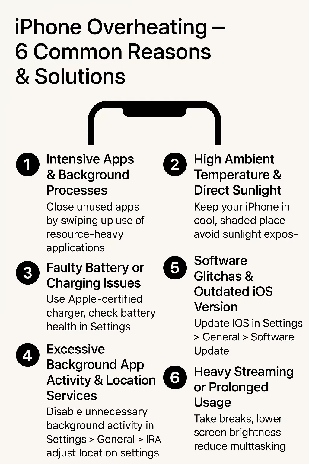 iPhone Overheating – 6 Common Reasons & Solutions